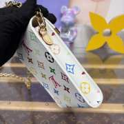Uubags Louis Vuitton M14098 LV x TM White Phone Pouch Métis Multicolored 10.4x17.5x4cm - 3