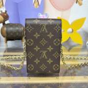 Uubags Louis Vuitton M13572 Phone Pouch Métis Coated canvas 10.4x4x17.5cm - 5