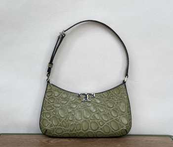 Uubags Tory Burch Eleanor Croc embossed slim shoulder bag 26.5x15x5cm