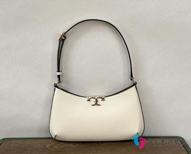 Uubags Tory Burch Eleanor Slim Leather Shoulder Bag Beige 26.5x15x5cm - 1