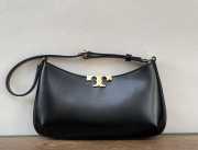 Uubags Tory Burch Eleanor Slim Leather Shoulder Bag Black 26.5x15x5cm - 3