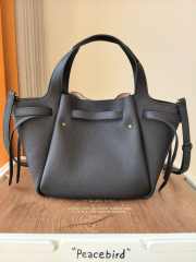 Uubags Tory Burch Romy Small Tote Bag In Black 22x23x11cm - 6