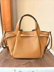 Uubags Tory Burch Romy Small Tote Bag In Brown 22x23x11cm - 5