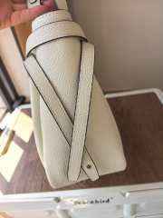 Uubags Tory Burch Romy Small Tote Bag In White 22x23x11cm - 5
