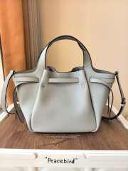 Uubags Tory Burch Romy Small Tote Bag In Grey 22x23x11cm - 5