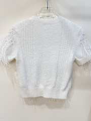 Uubags Chanel Shirt Cotton, Silk & Down In White - 3