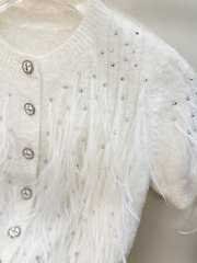 Uubags Chanel Shirt Cotton, Silk & Down In White - 2