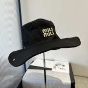 Uubags Miu Miu Black Gabardine Cowboy Hat - 5
