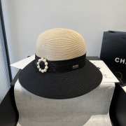 Uubags Miu Miu straw hat natural/ black - 5
