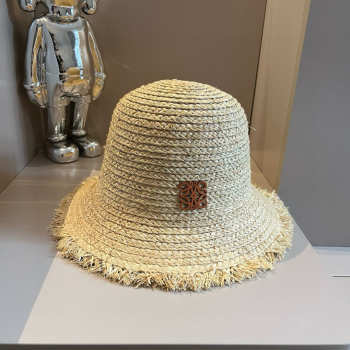 Uubags Loewe raffia bucket hat 04
