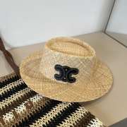 Uubags Celine raffia bucket hat  - 6