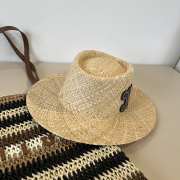 Uubags Celine raffia bucket hat  - 5