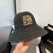 Uubags Loewe Paula's Ibiza Leather-trimmed Raffia Bucket Hat 03 - 6