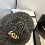 Uubags Loewe Paula's Ibiza Leather-trimmed Raffia Bucket Hat 03 - 3