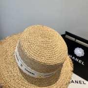 Uubags Chanel natural straw hat  - 2