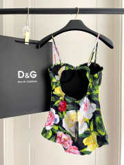 Uubags Dolce & Gabbana One-piece swimsuit with rose and peony print - 4
