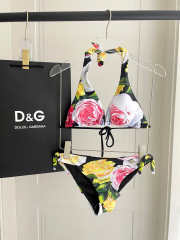 Uubags Dolce & Gabbana Floral Two-Piece Swimsuit  - 1