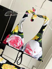 Uubags Dolce & Gabbana Floral Two-Piece Swimsuit  - 6