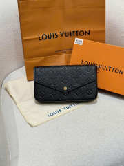 Uubags Louis Vuitton M82477 Felicie Pochette Bag In Black 21x12x3cm - 5