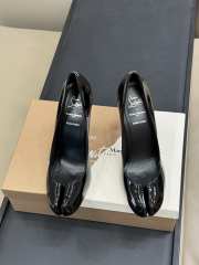 Uubags Louboutin x Maison Margiela Pumps In Patent Calf Leather Black 10cm - 2