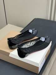 Uubags Louboutin Bridiela Una Strass 10cm Pumps - Strass mesh and patent calf leather - Black - 4