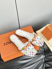 Uubags Louis Vuitton 1AGZUM LV x TM 6AM Flat Mule Multicolored - 1