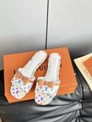 Uubags Louis Vuitton 1AGZUM LV x TM 6AM Flat Mule Multicolored - 6
