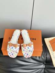 Uubags Louis Vuitton 1AGZUM LV x TM 6AM Flat Mule Multicolored - 5