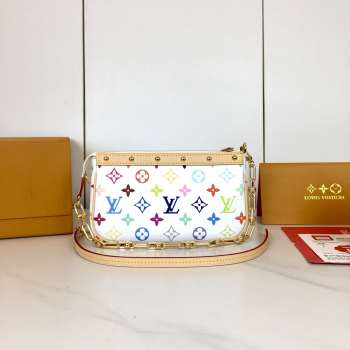 Uubags Louis Vuitton M13404 Pochette Accessoires LV x TM Bag Multicolor 22x13x4cm