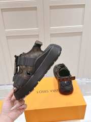 Uubags Louis Vuitton 1AGMA6 Chameleon Platform Comfort Sandal In Black/Brown 5cm - 2