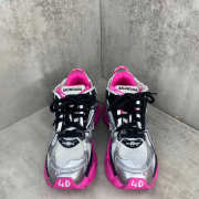 Uubags Balenciaga Runner Sneaker in Silver/black/neon-pink - 6