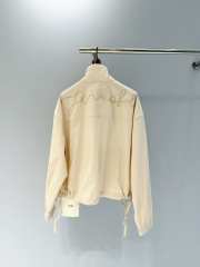 Uubags Fendi windbreaker in beige technical cotton - 4