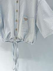 Uubags Fendi Light blue cotton and silk shirt - 3