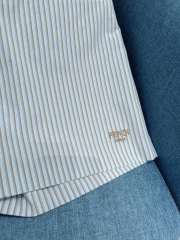 Uubags Fendi light blue cotton and silk shorts - 6