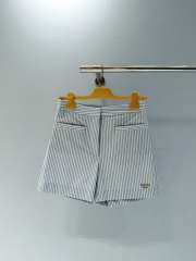Uubags Fendi light blue cotton and silk shorts - 1