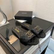 Uubags Chanel slipper in black  - 6