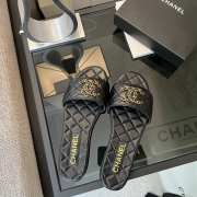 Uubags Chanel slipper in black  - 3