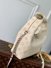 Uubags Louis Vuitton M20787 Why Knot MM Bag In Cream Beige 28x34x12cm - 6