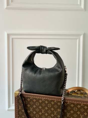 Uubags Louis Vuitton M20703 Bolsa Why Knot PM Bag In Black 28x34x12cm