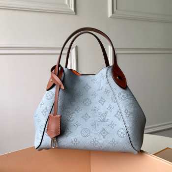 Uubags Louis Vuitton Hina Leather Bag In Blue 23x21x13cm