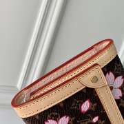 Uubags Louis Vuitton M13427 Launch LV x TM Victorine Wallet In Sakura Brown 12x9.5x2.5cm - 3