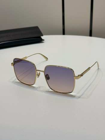 Uubags DiorCannage S1U Gradient Purple-to-Pink Square Sunglasses