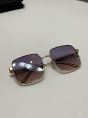 Uubags DiorCannage S1U Gradient Purple-to-Pink Square Sunglasses - 6