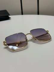 Uubags DiorCannage S1U Gradient Purple-to-Pink Square Sunglasses - 5