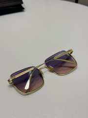 Uubags DiorCannage S1U Gradient Purple-to-Pink Square Sunglasses - 3
