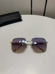 Uubags DiorCannage S1U Gradient Purple-to-Pink Square Sunglasses - 2
