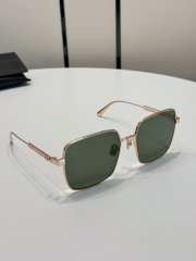 Uubags DiorCannage S1U Gradient Green Square Sunglasses - 1