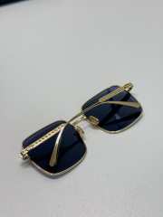 Uubags DiorCannage S1U Blue Square Sunglasses - 3