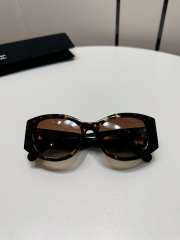 Uubags Chanel Oval Sunglasses Tortoise & Black A71618 - 6