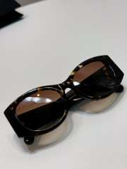 Uubags Chanel Oval Sunglasses Tortoise & Black A71618 - 5
